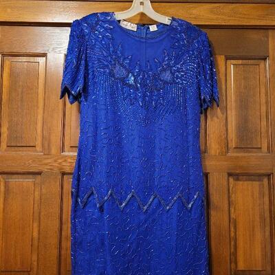 Lot 1157: Beaded & Sequin Dress 