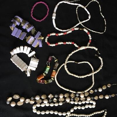 9+ Piece Beaded Costume Jewelry Lot