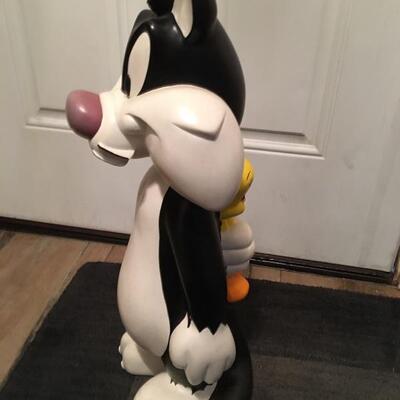 Vintage Disney 24â€ Sylvester the Cat Plastic Store Display