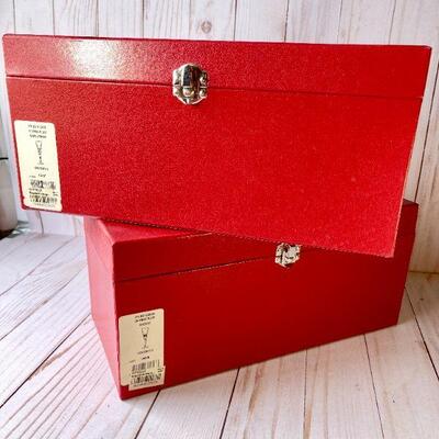LOT 168  WATERFORD 12 DAYS OF CHRISTMAS CHAMPAGNE FLUTES ORNAMENT BOX & PAPERWORK  NO 5 & 6 JIM O'LEARY