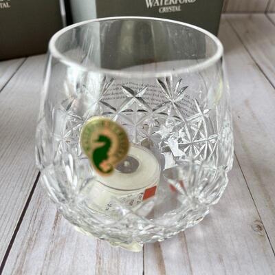 LOT 172  WATERFORD OLEG CASSINI CRYSTAL GROUP OF VOTIVES  SNOWFLAKE ORNAMENT