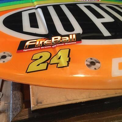 DuPont NASCAR Large Promo Hood Jeff Gordon 30 x 36â€