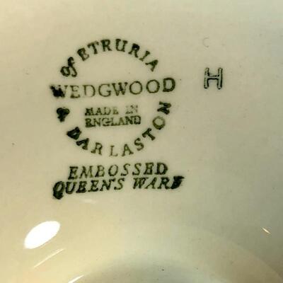 Vintage Wedgwood Embossed Queens ware Vase