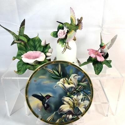 Porcelain Hummingbird Lot 