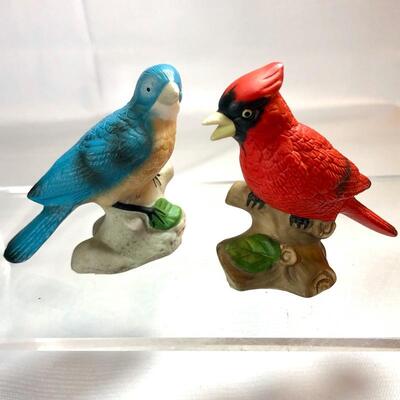 Vintage Porcelain Birds