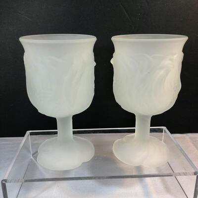 Frosted Glass Votive Holders