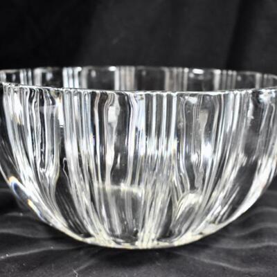 Mid Century Glass  Bowl 