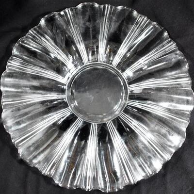 Mid Century Glass  Bowl 