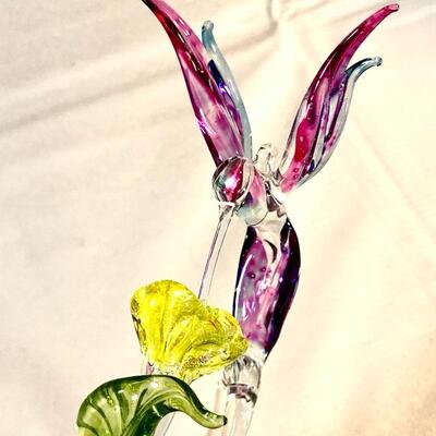 Glass Hummingbird Sun Catchers