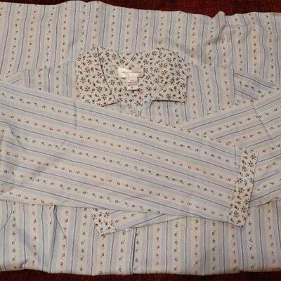 Lot 1172: Night Shirt and New Talbots Flannel PJ Pants