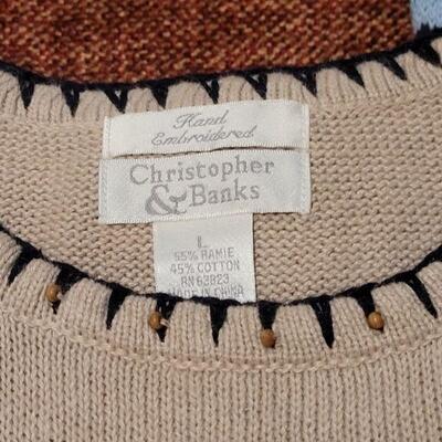 Lot 1180: (3) Sweaters 
