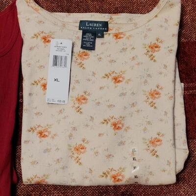 Lot 1190: (2) New Ladies Long Sleeve Shirts