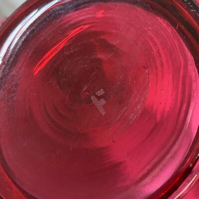 Fenton Cranberry Basket