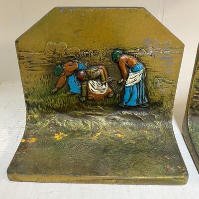 Heavy Metal Black Americana Bookends