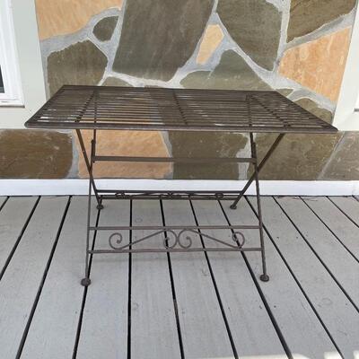 Cute 3 Piece Metal Patio Set 