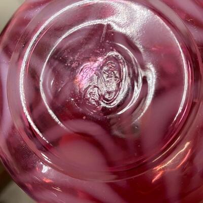 Fenton Cranberry Cruet