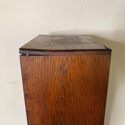 Small Wood End Cabinet