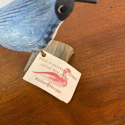Set of 3 Solid Wood Birds 