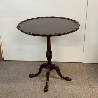 Mahogany Pie Crust Table