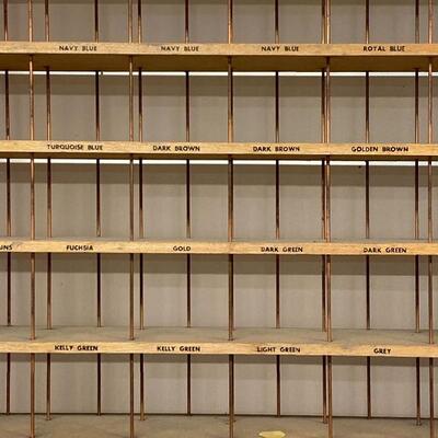 Ritz Dye Wall Display