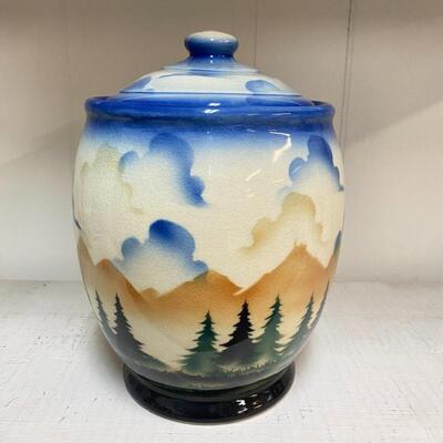 Czech Biscuit Jar - Late 1800â€™s