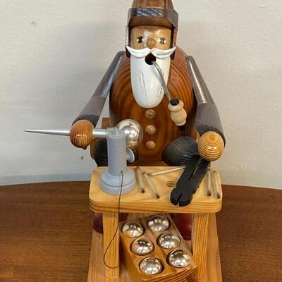 Set of 3 German Wood Incense Burners / Smokers