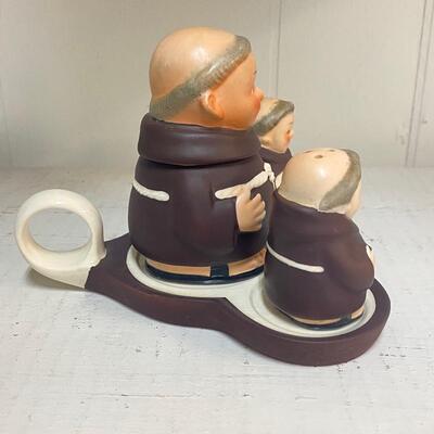 Goebel Monk Condiment Set (Toes)