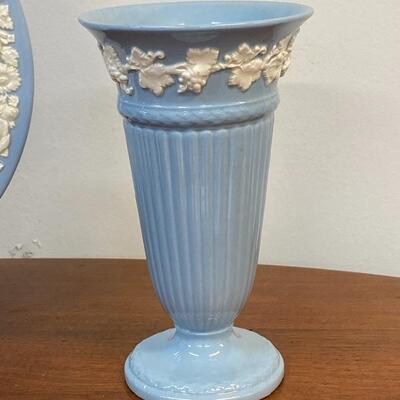 Wedgwood Plate and Vase 