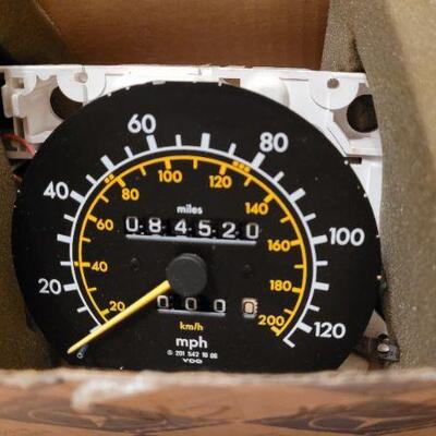 Lot 1202: Vintage New Stock MERCEDES BENZ Speedometer 