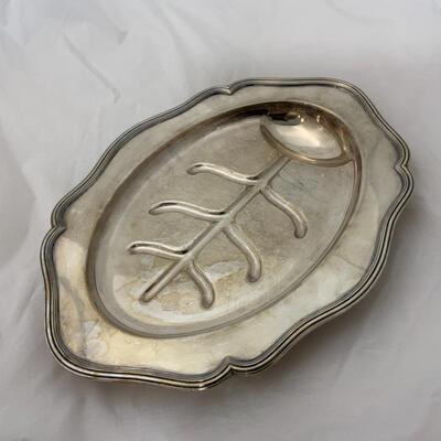 .116. VINTAGE | BARBOUR Silver Company | Silverplate Carving Platter