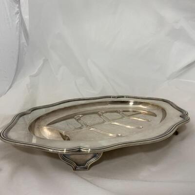 .116. VINTAGE | BARBOUR Silver Company | Silverplate Carving Platter