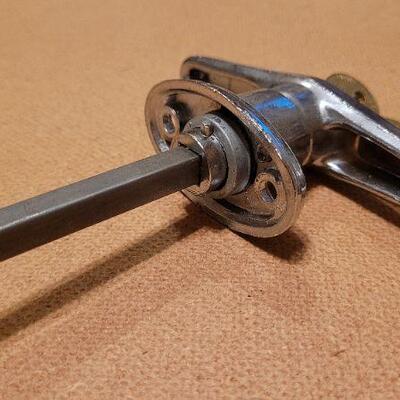 Lot 1205: (3) Vintage Garage Door Handle Locks 