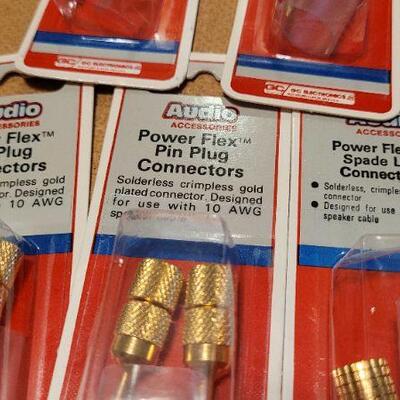 Lot 1210: Assorted NEW SEALED Power Flex Connectors 