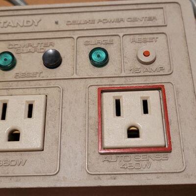 Lot 1214: Vintage TANDY DELUXE Power Center