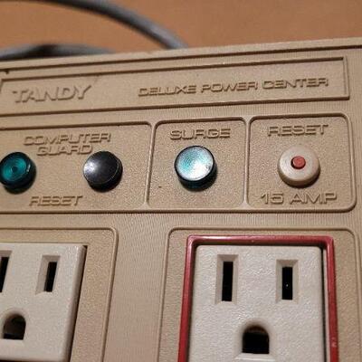 Lot 1219: Vintage TANDY Deluxe Power Center