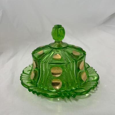 .120. ANTIQUE | Covered Butter Dish | Creamer | Open Sugar