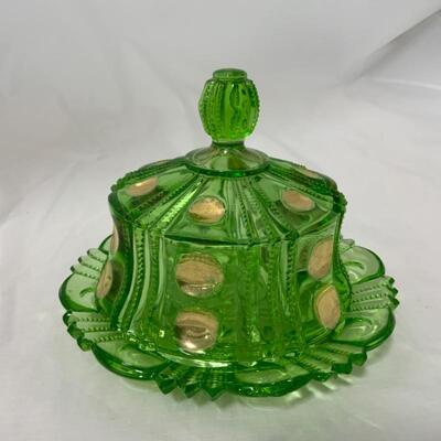 .120. ANTIQUE | Covered Butter Dish | Creamer | Open Sugar