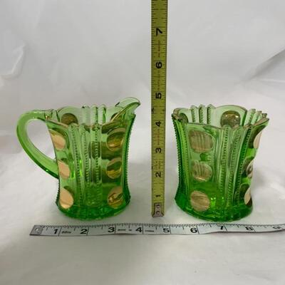 .120. ANTIQUE | Covered Butter Dish | Creamer | Open Sugar