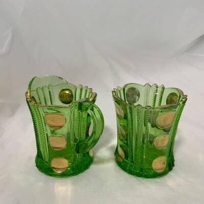 .120. ANTIQUE | Covered Butter Dish | Creamer | Open Sugar