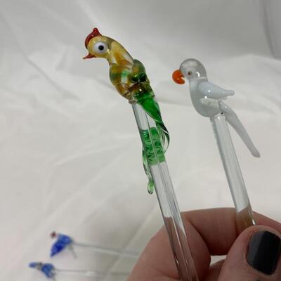 .123. VINTAGE | Figural Stir Sticks | Swizzle Spoons