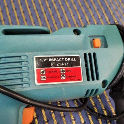 Lot 1234: Vintage 1/2" Impact Drill TESTED A+