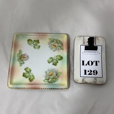 .129. ANTIQUE | Porcelain Tea Trivet
