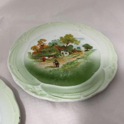 .131. ANTIQUE | Farm Scenes | Porcelain Tea Trivet