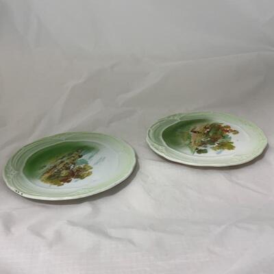 .131. ANTIQUE | Farm Scenes | Porcelain Tea Trivet