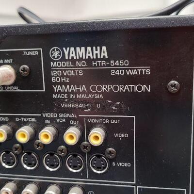 Lot 1243: Vintage YAMAHA Natural Sound AV Reciever HTR-5450