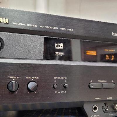 Lot 1243: Vintage YAMAHA Natural Sound AV Reciever HTR-5450