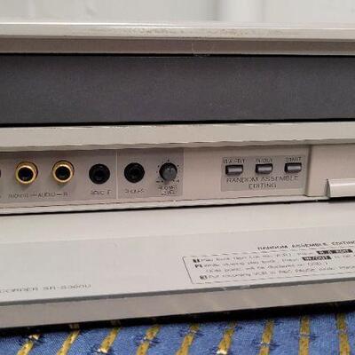 Lot 1246: Vintage JVC SR-8360U Video Cassette Recorder 