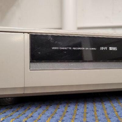 Lot 1246: Vintage JVC SR-8360U Video Cassette Recorder 