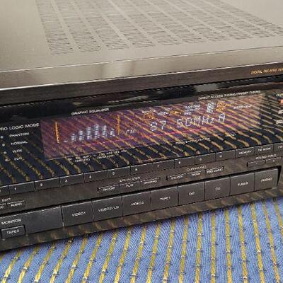 Lot 1248: Vintage SONY FM STEREO RECIEVER STR-AV1070 Control Center 