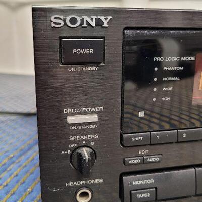 Lot 1248: Vintage SONY FM STEREO RECIEVER STR-AV1070 Control Center 